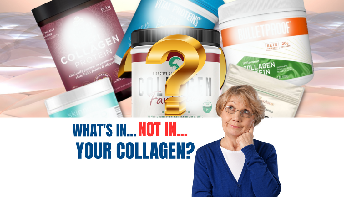 Collagen supplement ingredient comparison