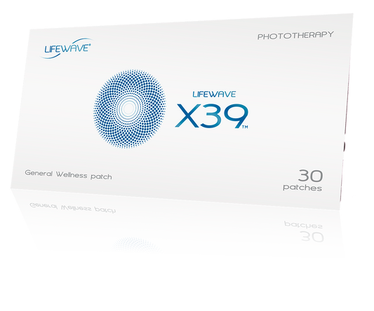 Optimum health and wellness can now be yours with X39, a new approach to improving the way your body fosters the flow of energy in your body for improvements in strength, stamina and beyond. By gently stimulating the skin with light, our general wellness, non-transdermal patches help you conquer your active life-style and pave a new way to vibrant health.