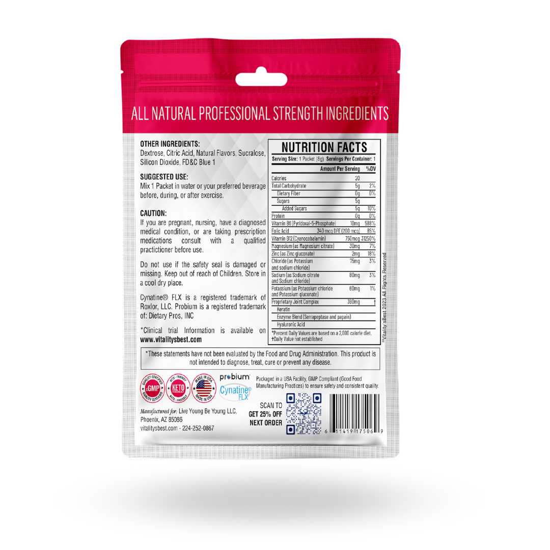 Big Swing Sport Drink Mix SINGLE - Strawberry Kiwi