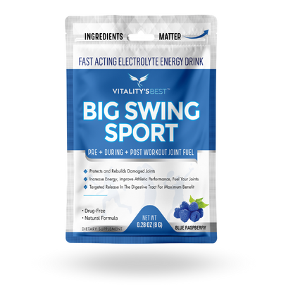 Big Swing Sport Drink Mix SINGLE - Strawberry Kiwi