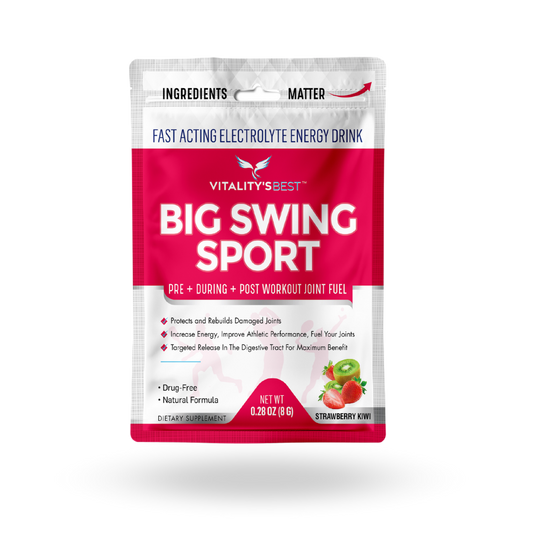 Big Swing Sport Drink Mix SINGLE - Strawberry Kiwi