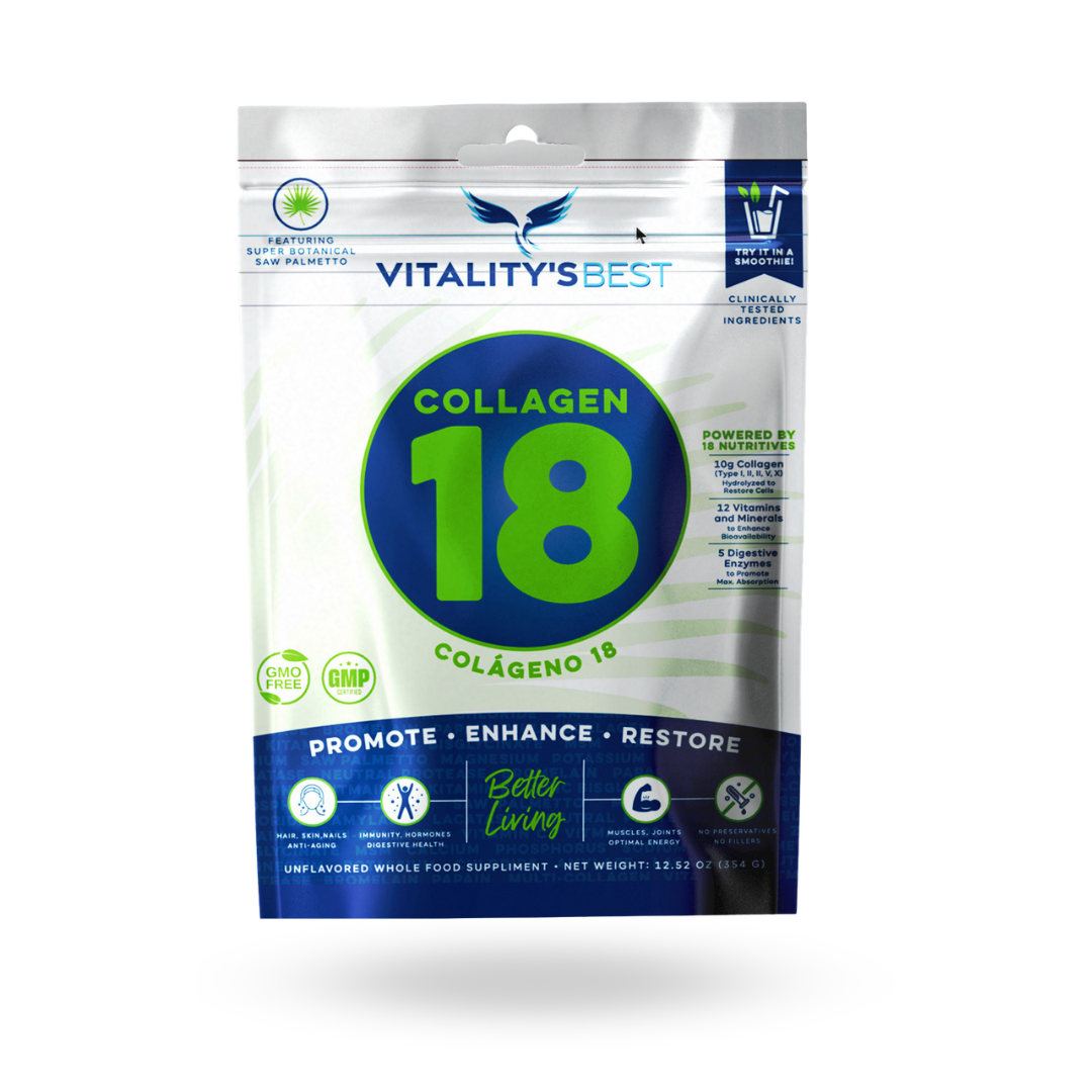 Collagen 18 - Multi-Nutrient Supplement Powder - Naturally Flavored