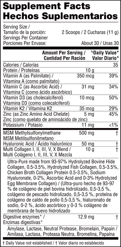 Teen 18: Multi Collagen Powder Supplements for Ages 4-18 | Vitality's Best