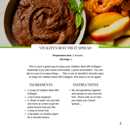 Download Quick & Easy Collagen Recipes by Laurie Loeb | Vitality's Best